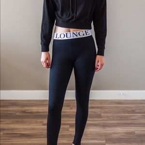 Black High Waisted Lounge leggings